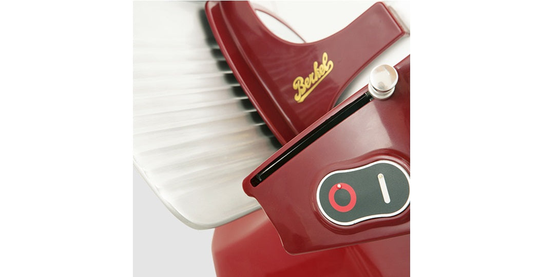 Berkel elektrisk oppskjærsmaskin Home Line 250 Pluss rød