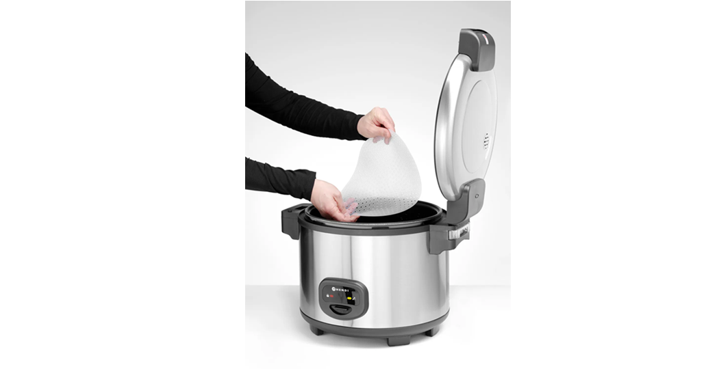 Riskoker med varmholding Proff serien 5,4 Liter 1950 Watt med kapasitet inntil 60 porsjoner ris