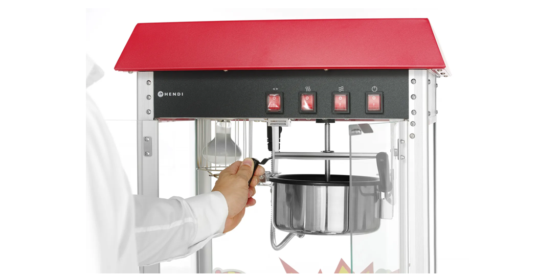 Popcornmaskin for profesjonell bruk – rask og stilig snacks-perfeksjon