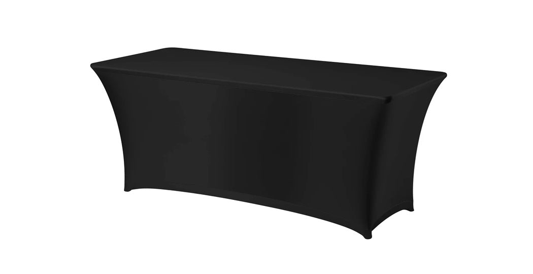 Rektangulært bordtrekk i jersey stoff – fleksible cover for buffetbord