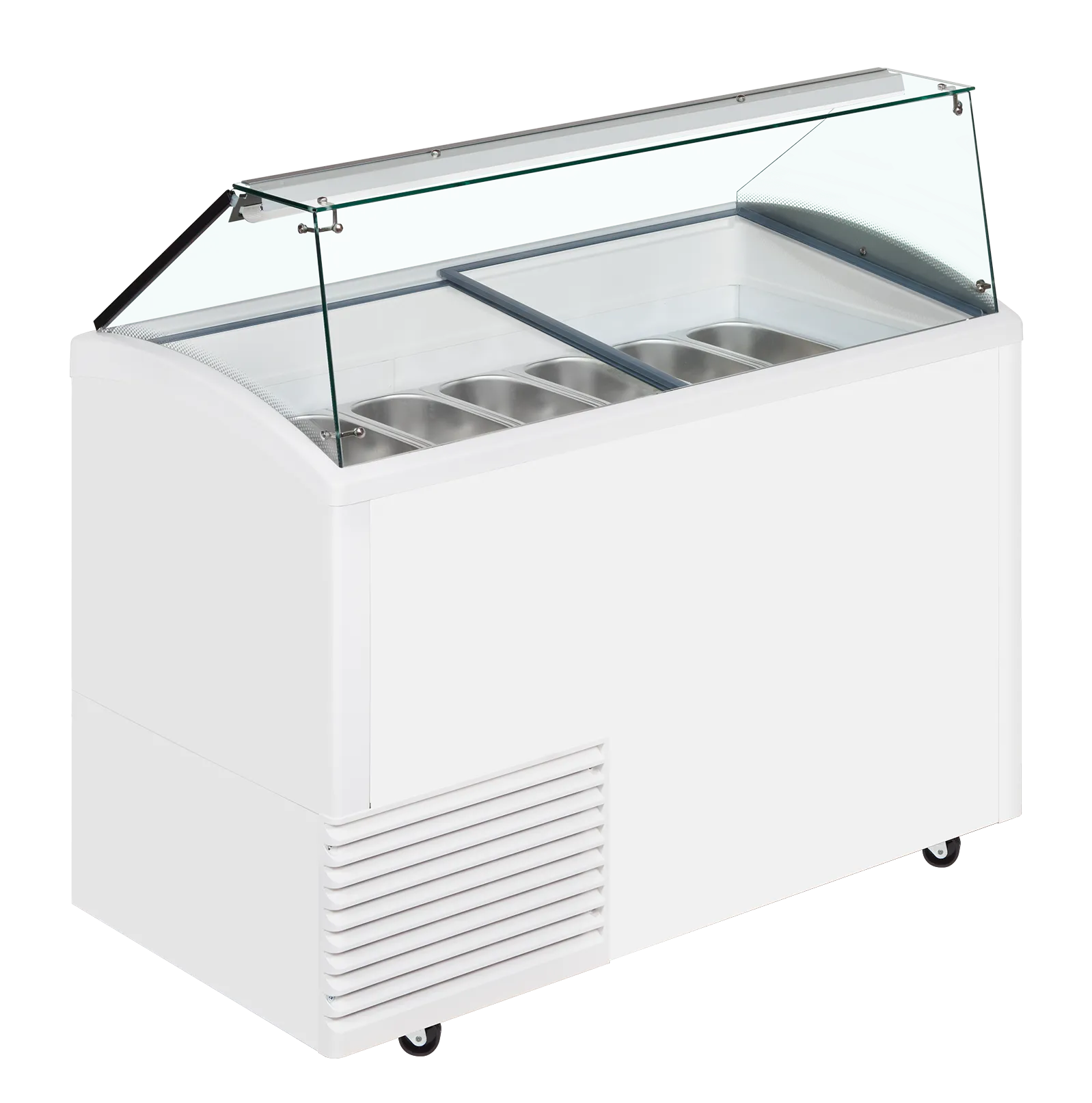 Iskremdisk Tefcold UDRS10 – Profesjonell iskremdisk for 10 Napoli-panner