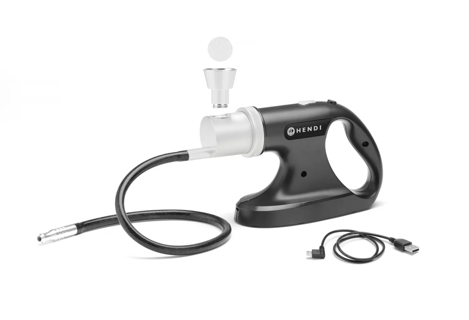 Røykepistol med oppladbart batteri – 3 hastigheter for røykinfusjon