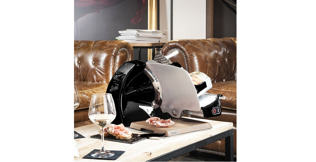 Berkel elektrisk oppskjærsmaskin Home Line 250 Pluss svart