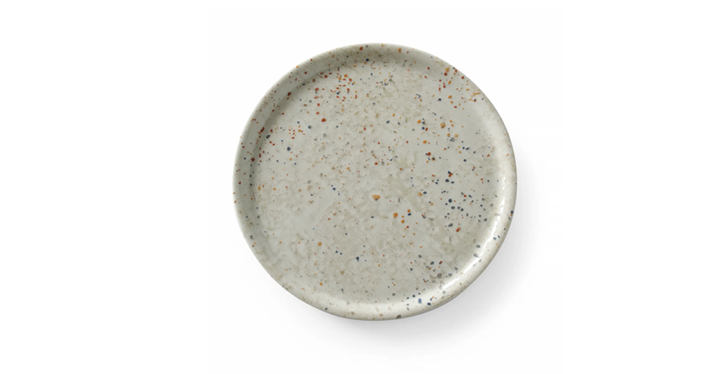 Pizzatallerken 6-pakk "Drops Collection" – moderne og flatt design