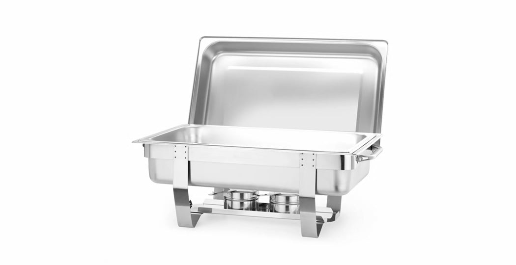 Chafing dish sett Fiora Kjøkken serien med 5 ekstra GN kantiner