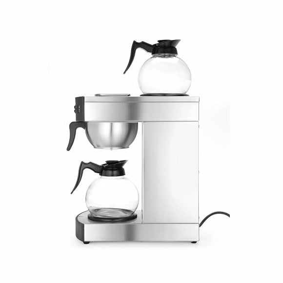 Kaffetrakter med 2 stk 1,8 liter kanner - Profesjonell filterkaffemaskin for bedrift