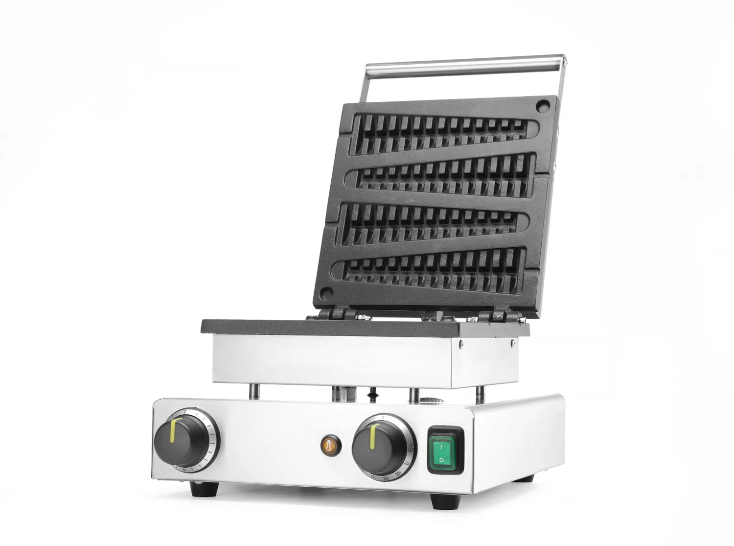 Vaffeljern for 4 x lollipop vafler med timer