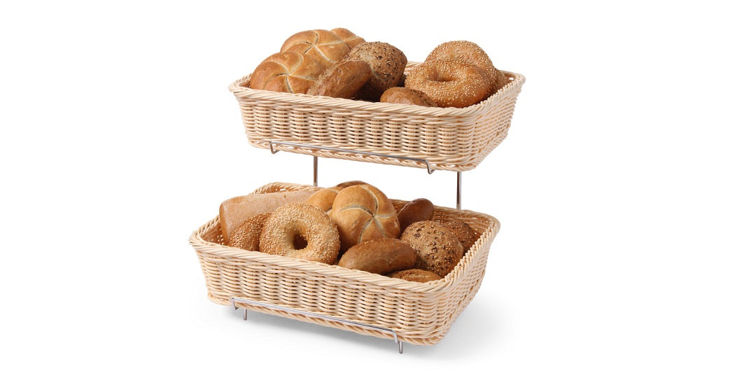 Brødkurv med stativ – elegant brødkurvsett GN1/2
