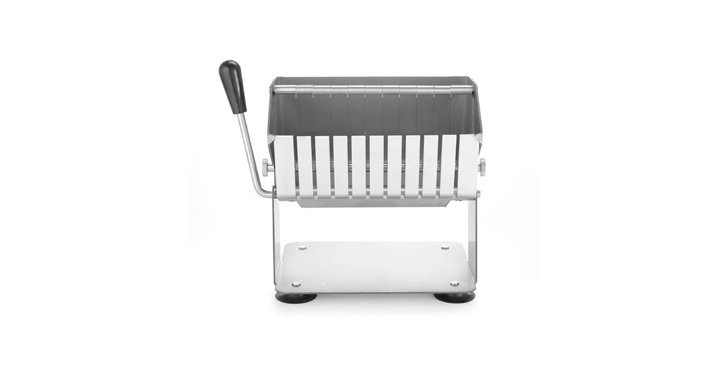 Pølsekutter som kutter i 11 biter, lett å rengjøre