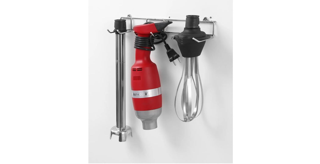 Stavmikser proffserien med skaftlengde 400 mm sett med visp og oppbevaringstativ 400 watt