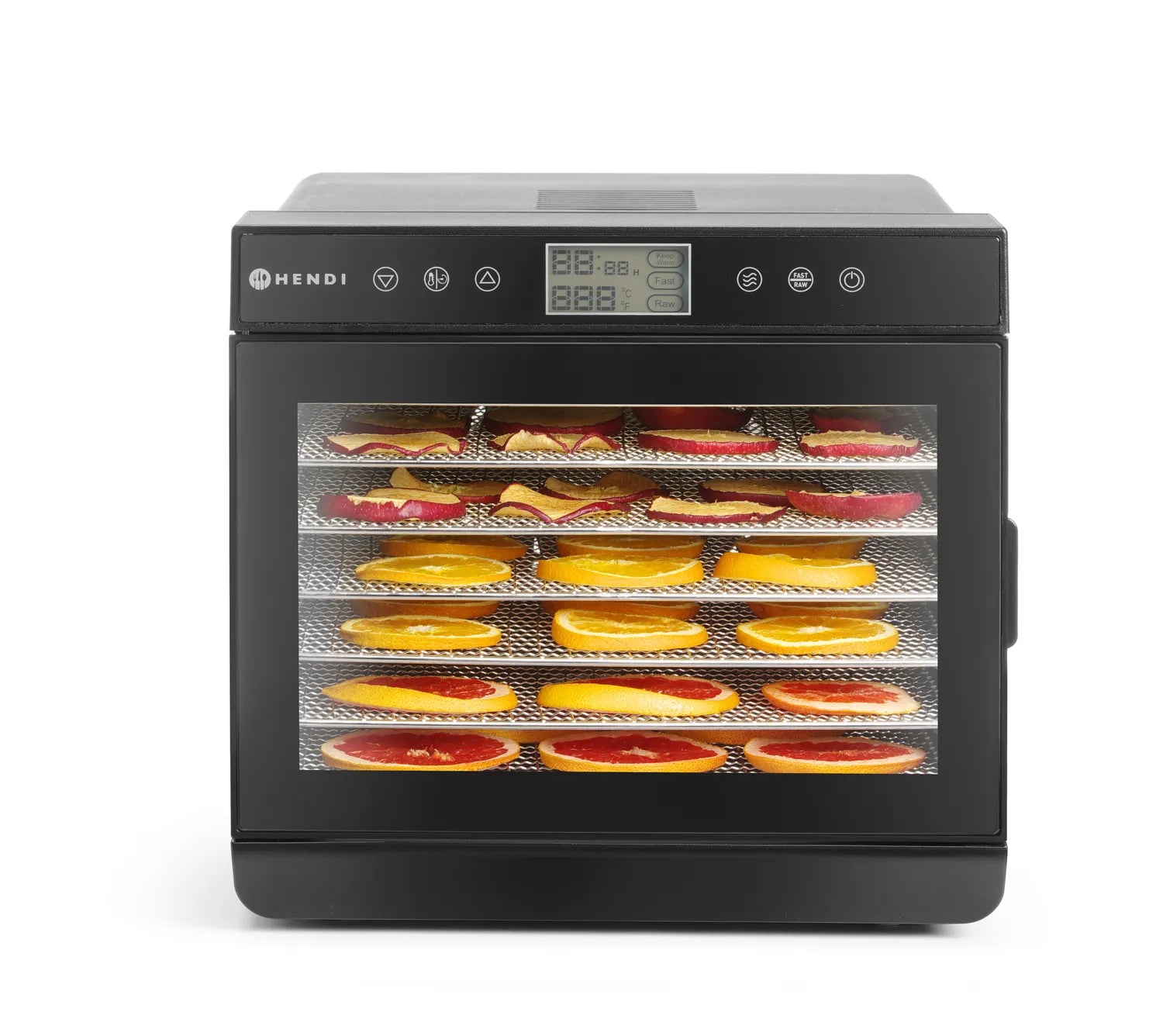 Dehydrator / mattørker i kjøkkenserien for 7 brett – tørking av frukt, bær og kjøtt