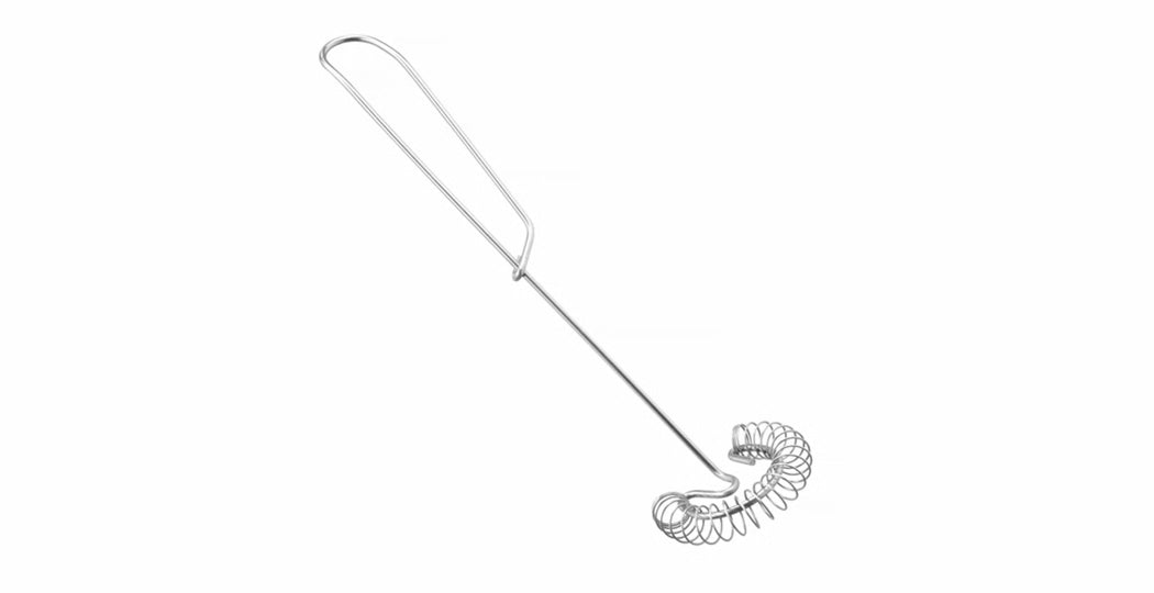 Spiralvisp i rustfritt stål - perfekt for både profesjonelle kjøkken og hjemmebruk