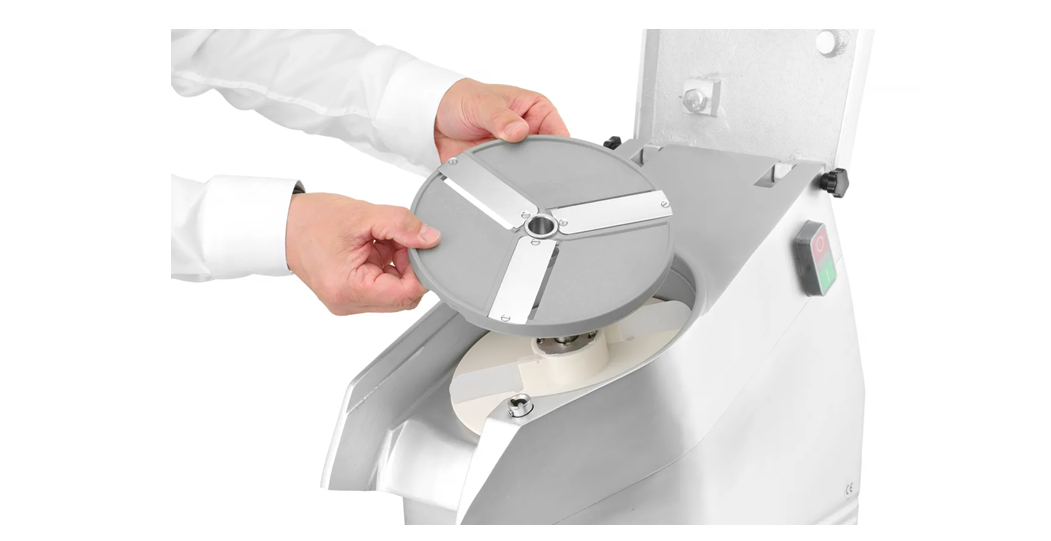 Grønnsakskutter proffserien med kapasitet opptil 300 kilo per time 550 watt