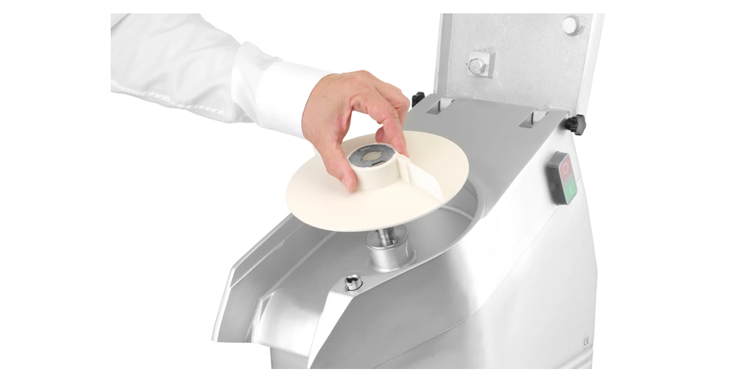 Grønnsakskutter proffserien med kapasitet opptil 300 kilo per time 550 watt