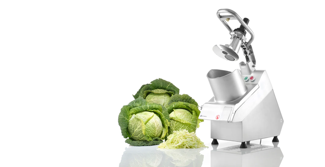 Grønnsakskutter proffserien med kapasitet opptil 350 kilo per time 750 watt