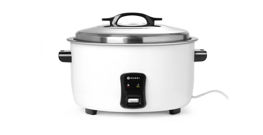 Riskoker med varmholding 10 Liter 2900 Watt med kapasitet inntil 100 porsjoner ris