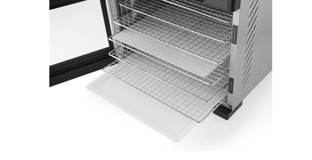 Dehydrator / mattørker i proffserien for 6 brett – tørking av frukt, bær og kjøtt