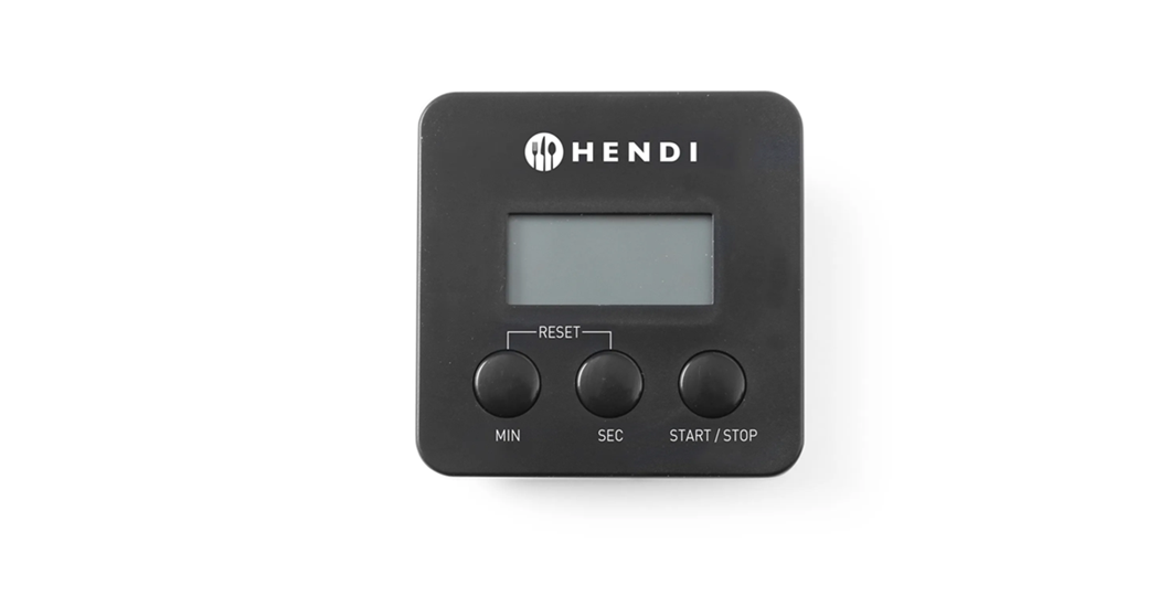 Digital kjøkkentimer – kompakt, magnetisk og klar til bruk