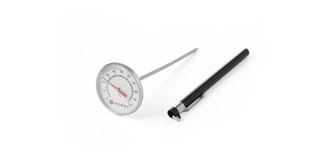 Analogt Universaltermometer – presis temperaturstyring i rustfritt stål