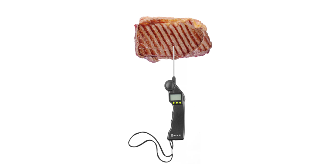 Digitalt kjøkkentermometer med foldbar sonde – presis og smidig