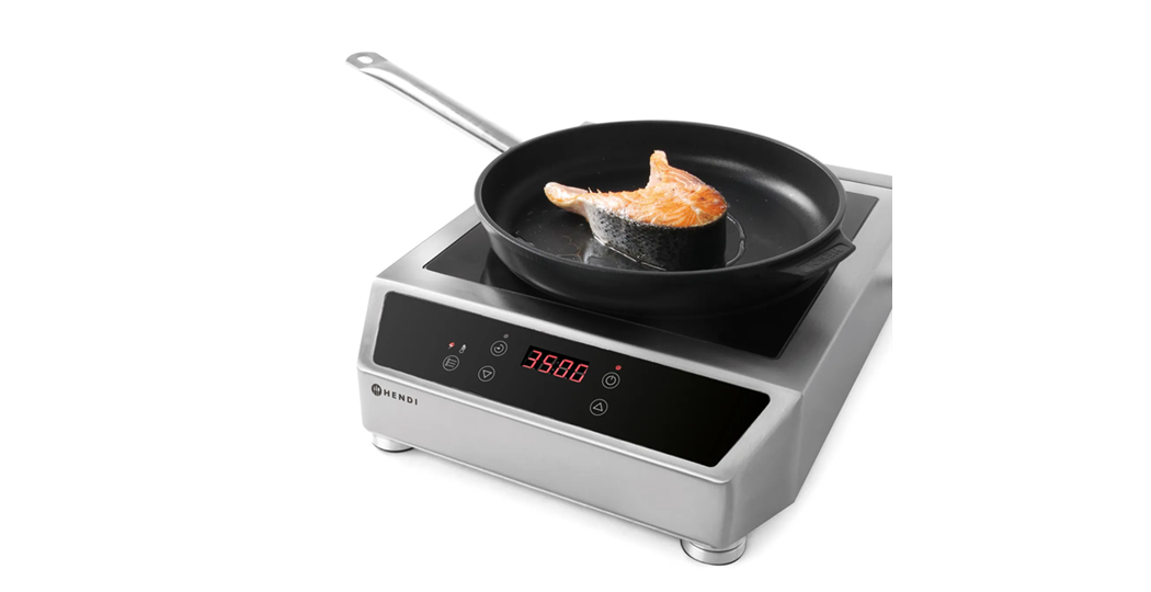 Induksjonsplate 3500D - V230/3500W , 342x431x(h)116mm