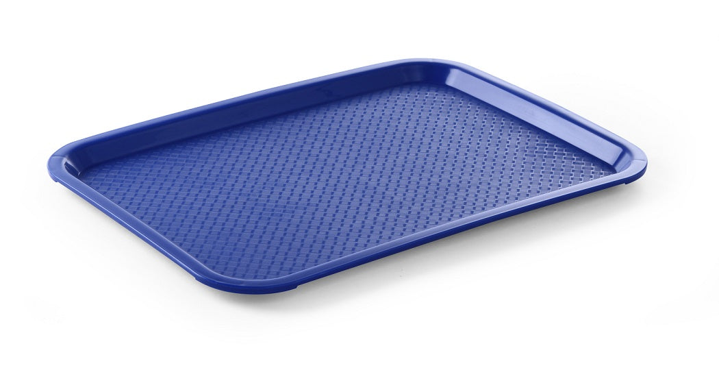 Fastfood-brett av polypropylen 415 x 305 mm – robust brett for servering og transport