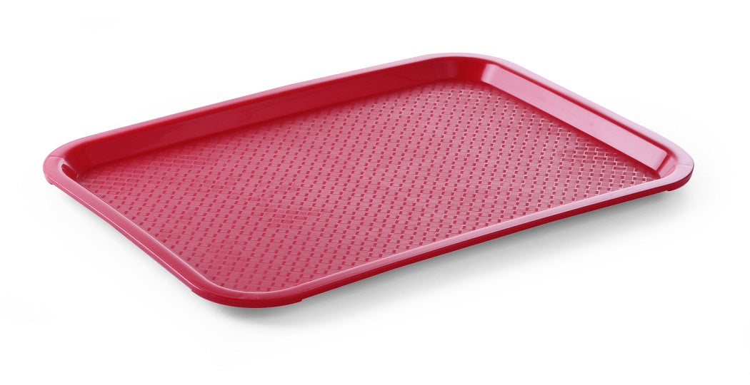 Fastfood-brett av polypropylen 415 x 305 mm – robust brett for servering og transport