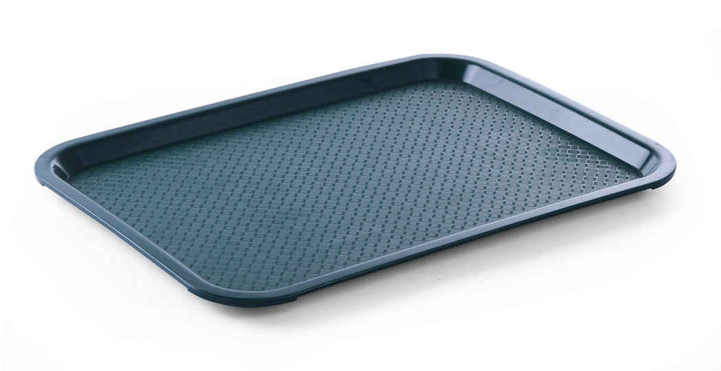 Fastfood-brett av polypropylen 415 x 305 mm – robust brett for servering og transport
