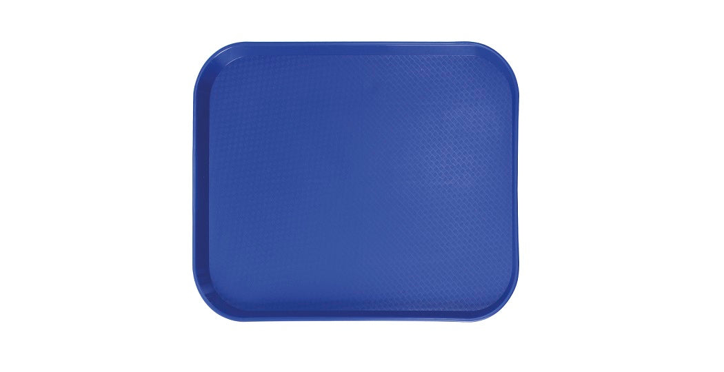 Fastfood-brett av polypropylen 345 x 265 mm – robust serveringsbrett for servering og transport