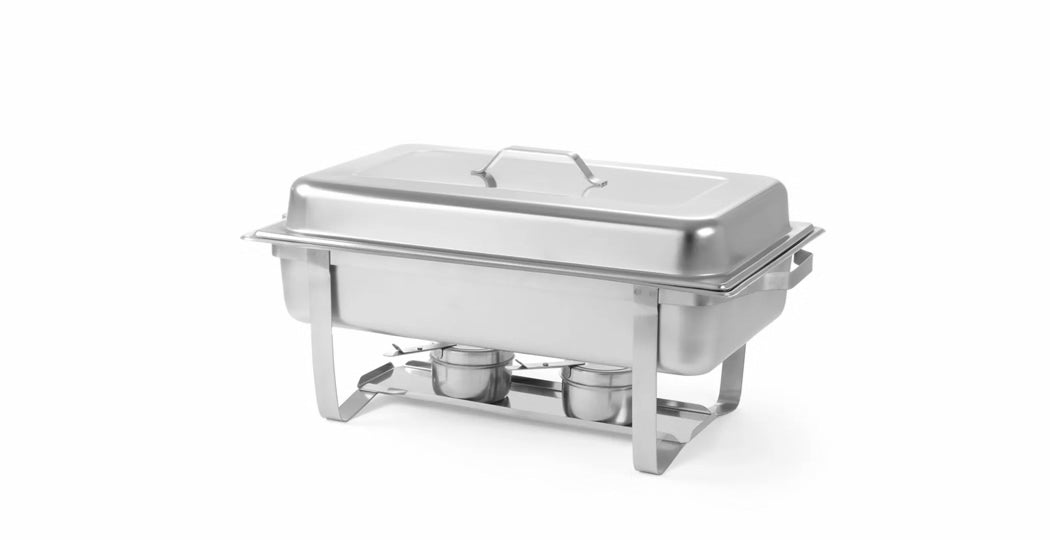 Chafing dish gastronorm 1/1 kjøkken serien for GN kantiner inntil 65 mm dype