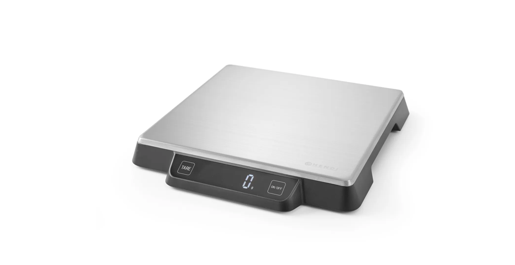 Digital kjøkkenvekt med inntil 15 kg kapasitet, nøyaktighet på 1 gram
