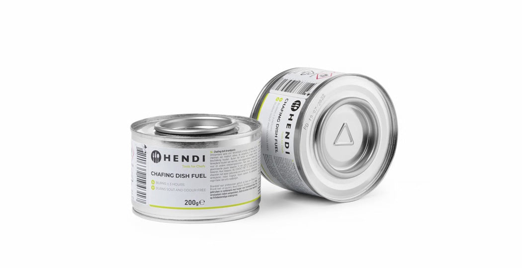 Chafing dish brennpasta 200 gram brennetid +- 3 timer