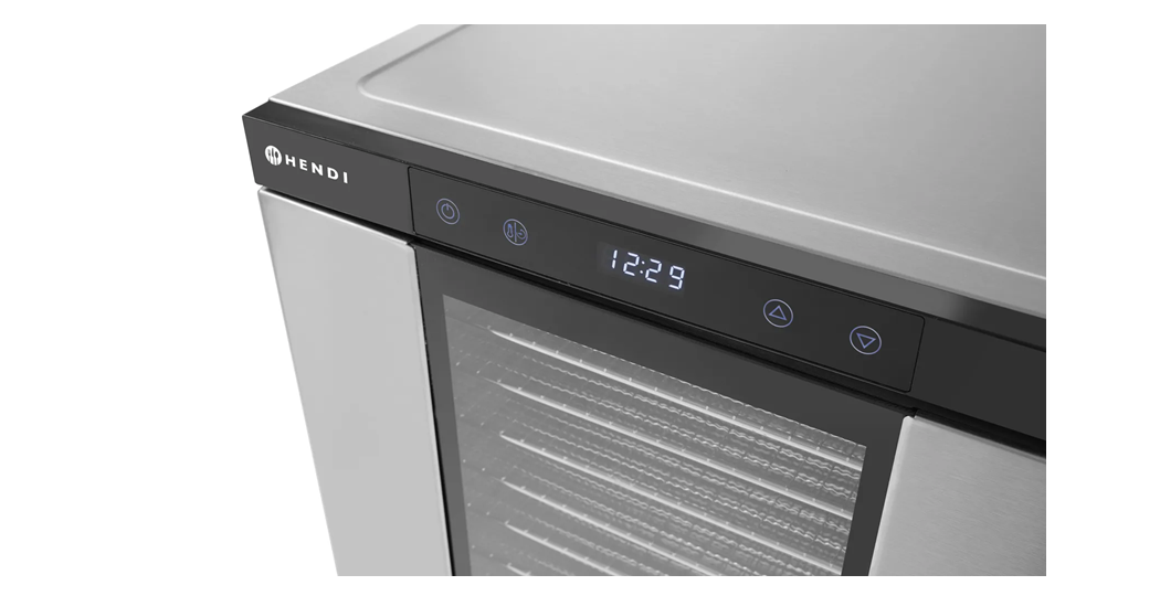 Dehydrator / mattørker i proffserien for 10 brett – tørking av frukt, bær og kjøtt