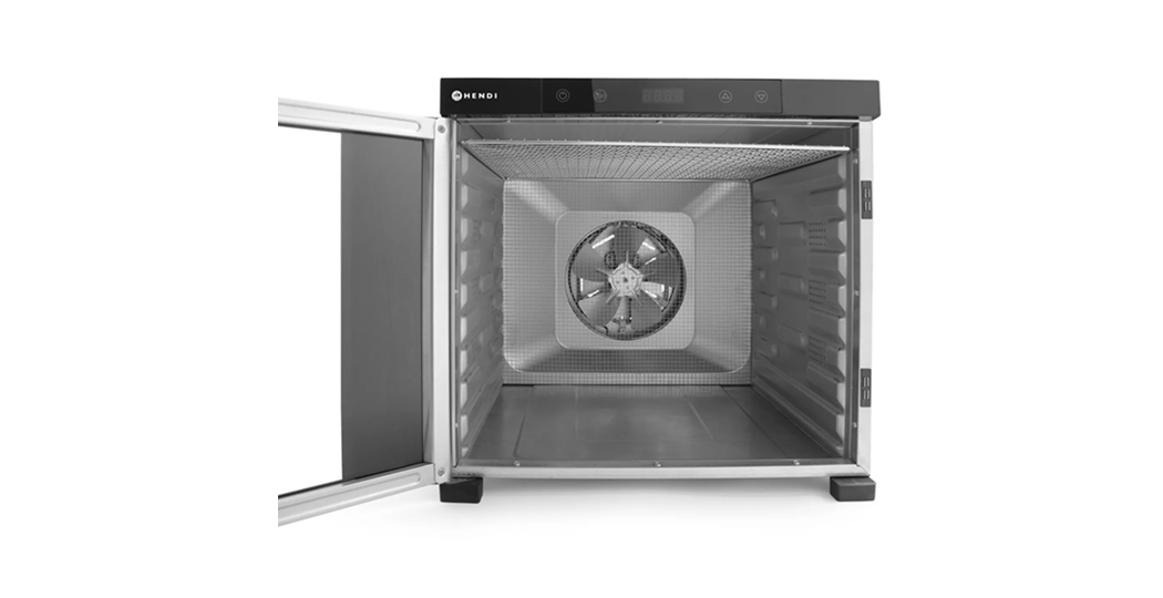 Dehydrator / mattørker i proffserien for 10 brett – tørking av frukt, bær og kjøtt