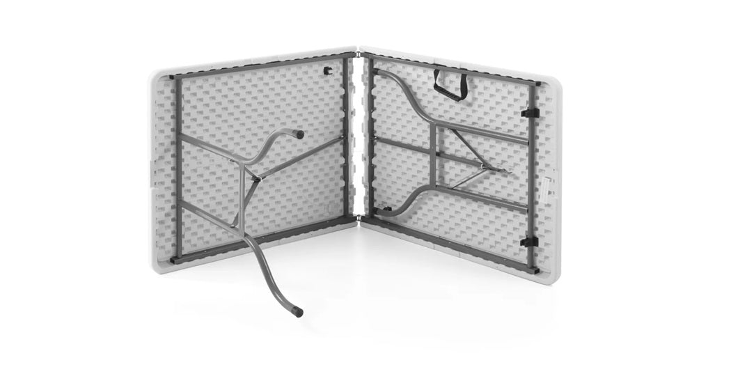 Fleksibelt buffetbord – sammenleggbart for transport og lagring