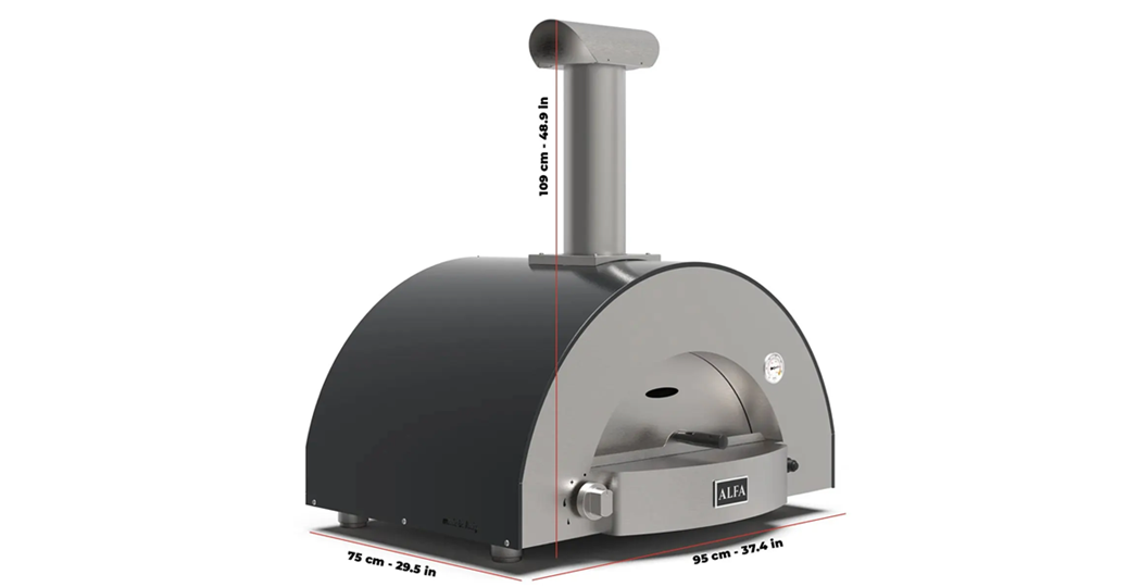 Alfa pizzaovn Classico 2 Pizza