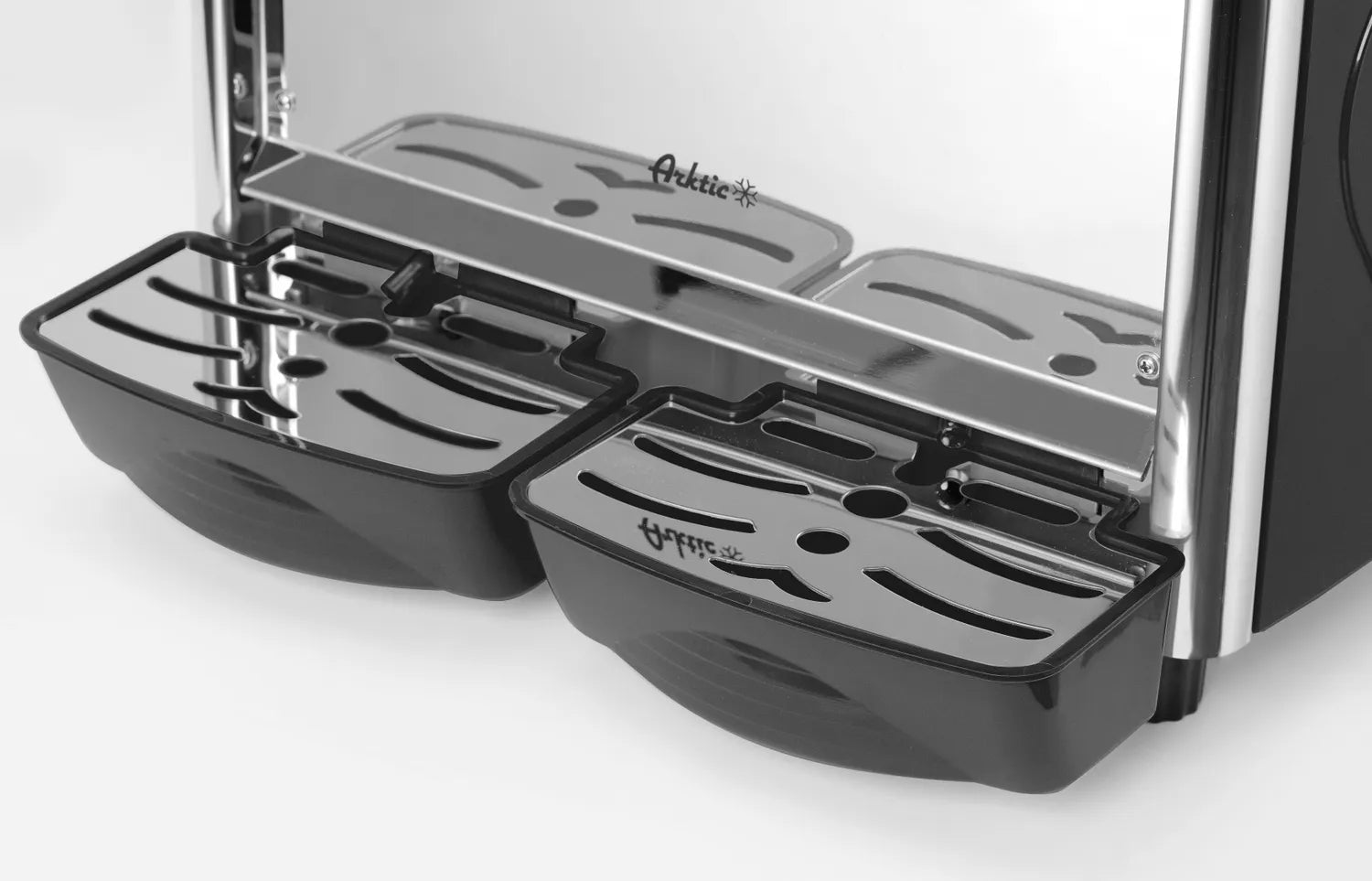 Saftdispenser / juicedispenser med kjøling på 2 x 12 liter – Elektrisk dispenser for juice og saft