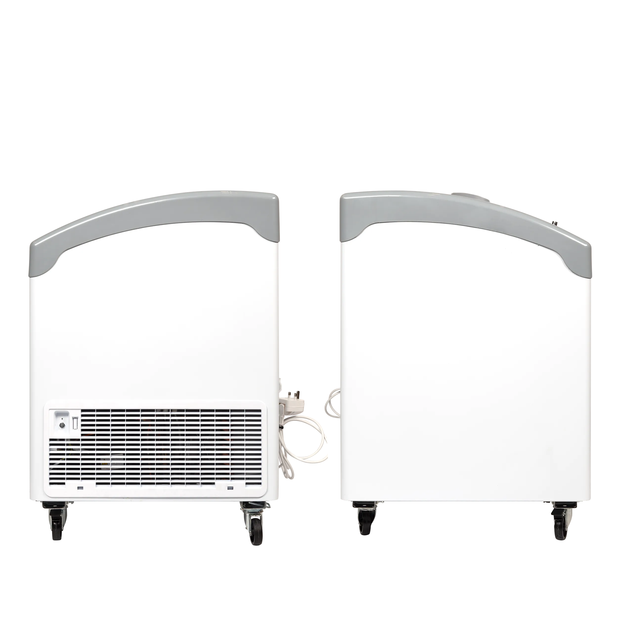Iskremfryser Tefcold NIC502SCEB – Displayfryseboks 367 liter med buede skyveglass
