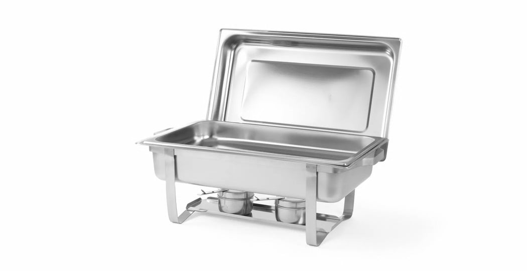 Chafing dish gastronorm 1/1 kjøkken serien for GN kantiner inntil 65 mm dype