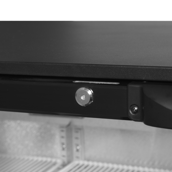 Tefcold Backbar Kjøleskap DB201H med glassdør og LED lys