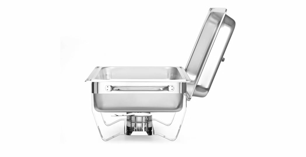 Chafing dish sett Fiora Kjøkken serien med 5 ekstra GN kantiner