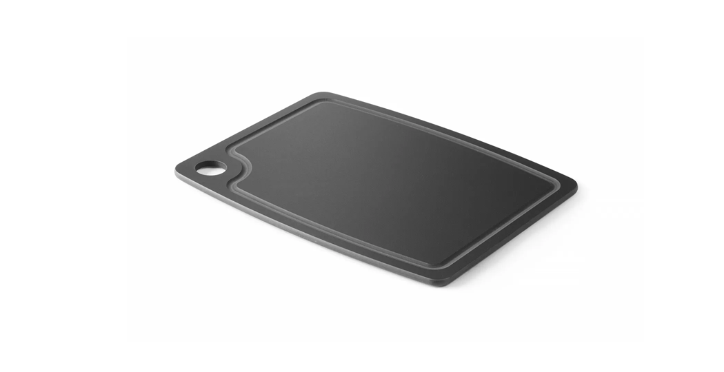 Effektivt skjærebrett i trefiberkompositt med tynn profil og lav egenvekt