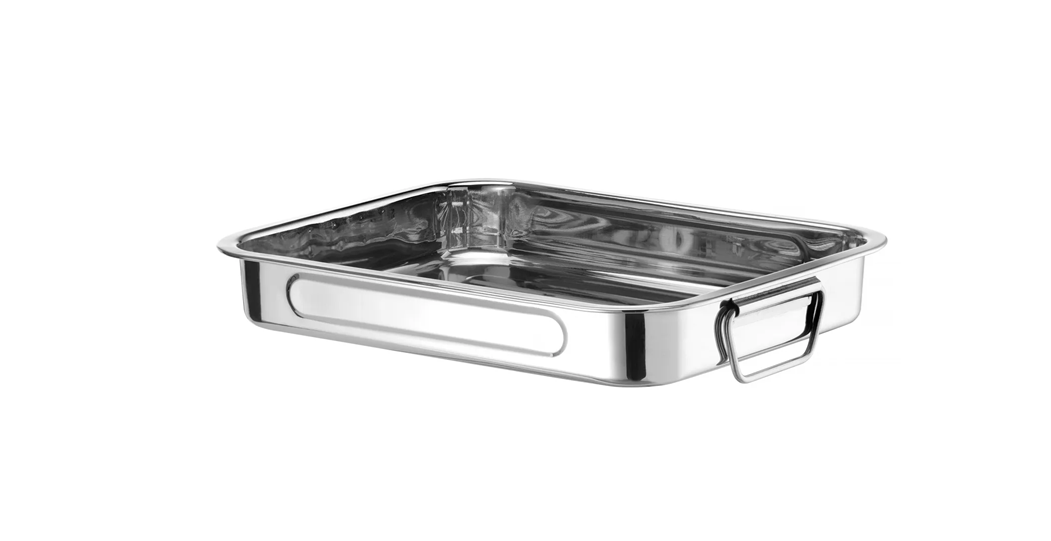 Roasting pan – Rustfri langpanne med håndtak (flere varianter)