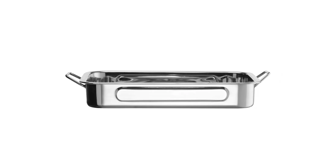 Roasting pan – Rustfri langpanne med håndtak (flere varianter)