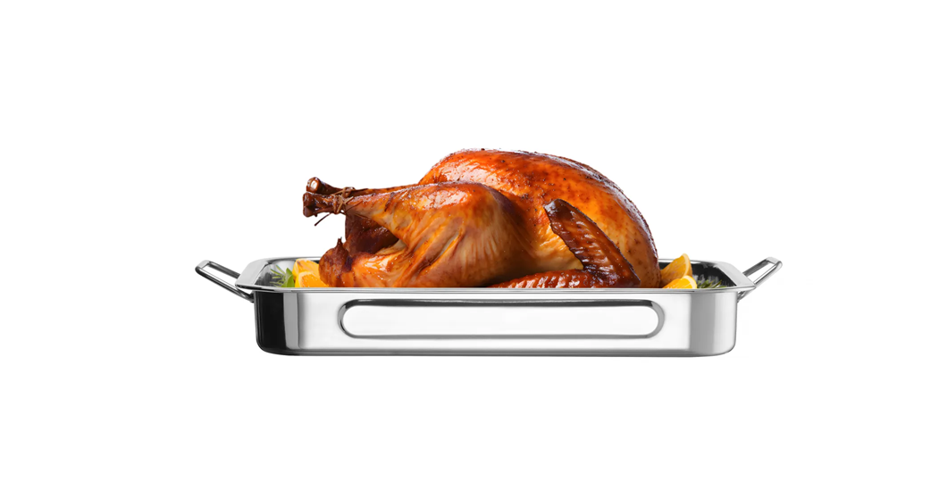 Roasting pan – Rustfri langpanne med håndtak (flere varianter)