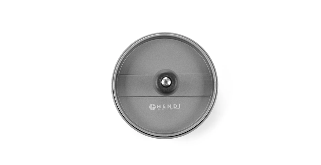 Hamburgerpresse i aluminium for ø115 mm burgere – Perfekte burgere hver gang