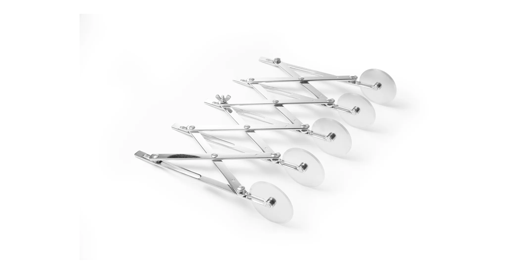 5 hjuls deigkutter 222x56x(H)55mm