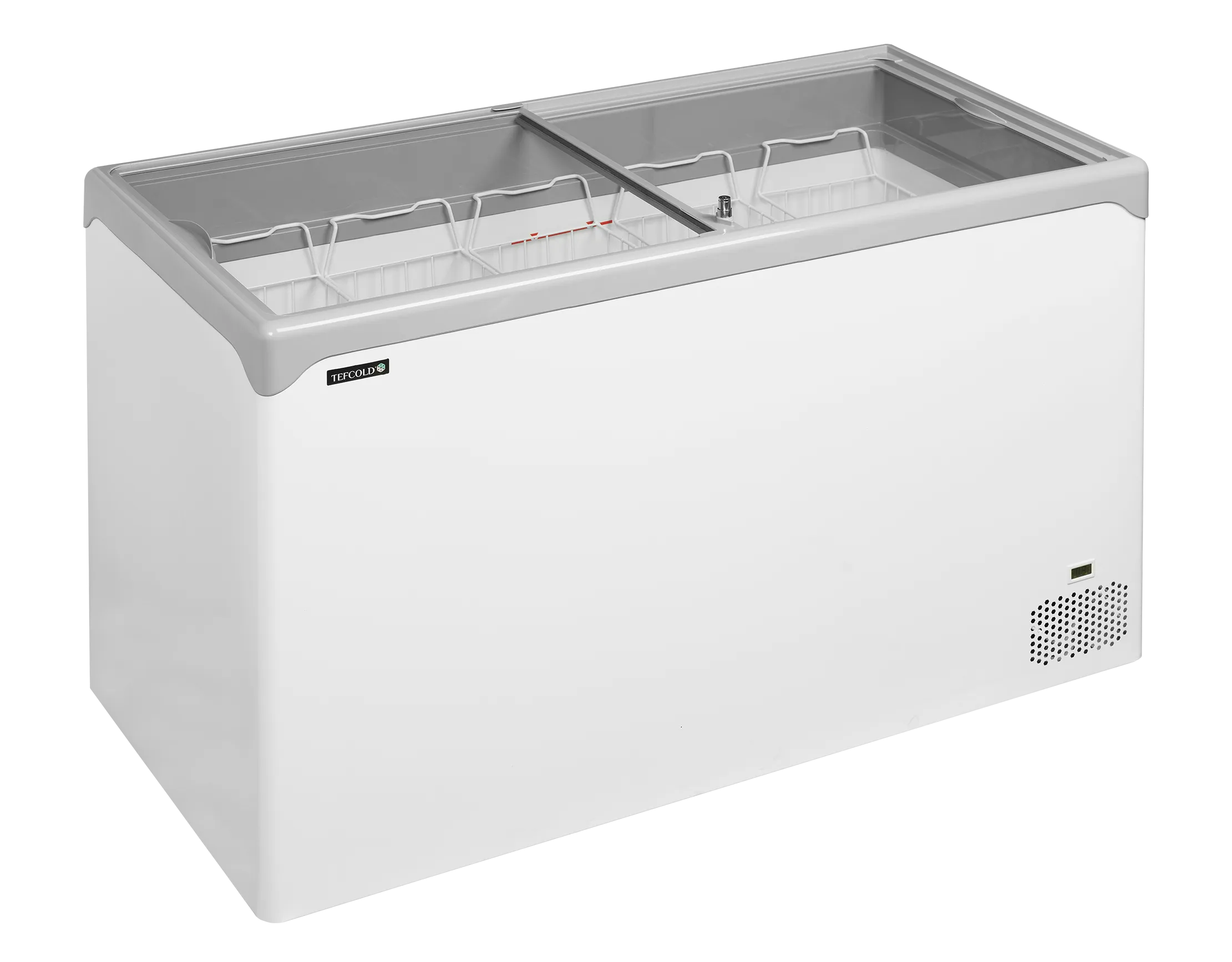 Iskremfryser Tefcold NIC402SC – Displayfryseboks 298 liter med skyveglass