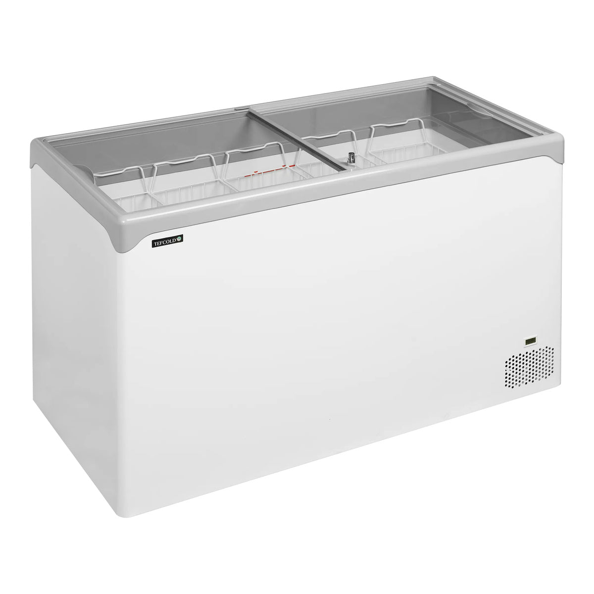 Isdisk Tefcold NIC402SC – LED-belysning, digitalt termometer, hjul