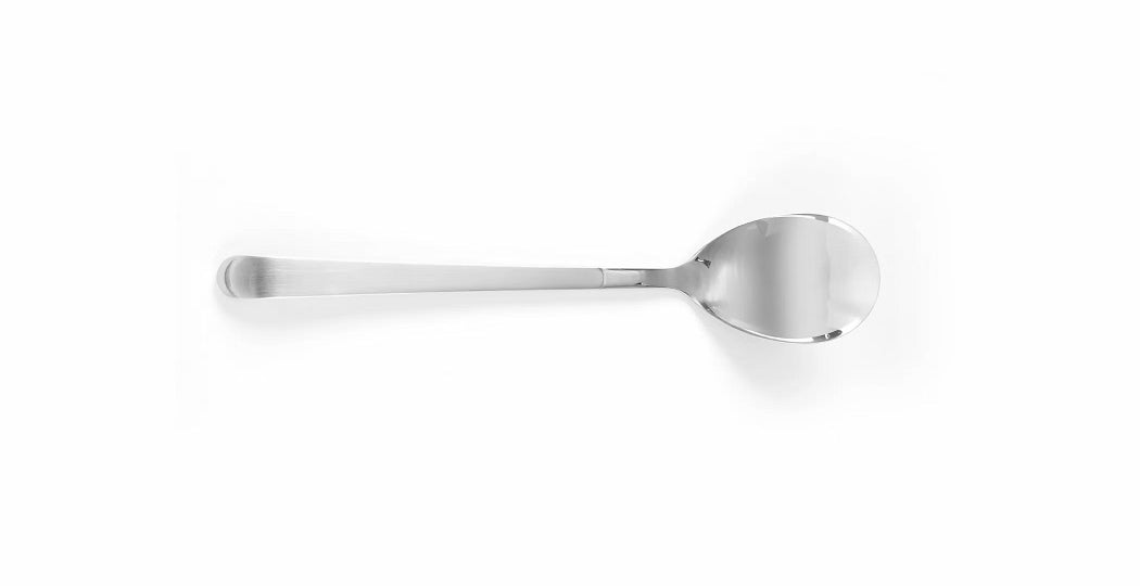 Serveringskje i flere størrelser – rustfri skje for allsidig servering